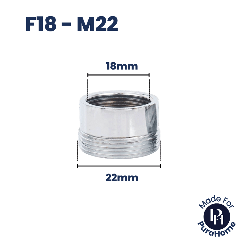 18mm Female