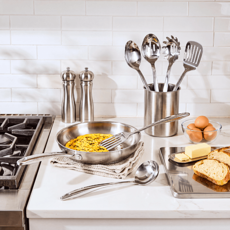 6-Piece Stainless Steel Utensil Set
